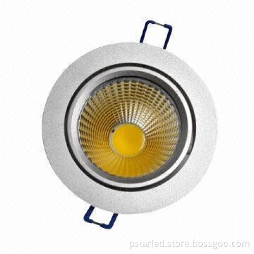 Ceiling Mount LED, Cob LED down-light 12W 90mm Cutout, CRI80 PF>0.9